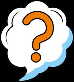 Nuvem com interrogação